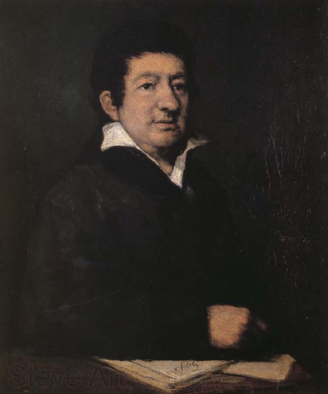 Francisco Goya Leandro Fernandez de Moratin Spain oil painting art